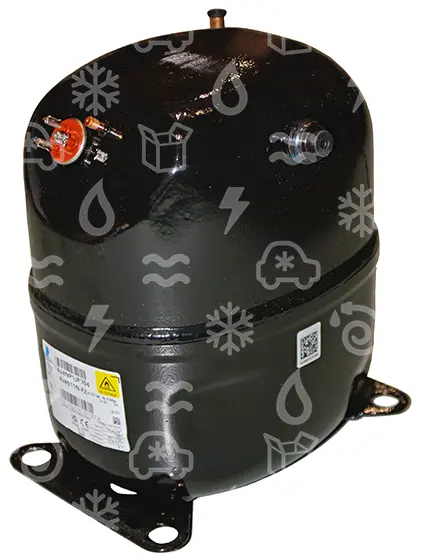 kompresor Tecumseh AJ4511N-FZ, A2L, HBP - R1234yf, R134a, R513A, 220 - 240V, 50 Hz, 1 fáze